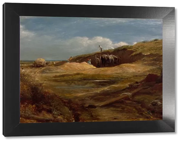 The Sand Pits, Hampstead Heath, 1834. Creator: John Linnell