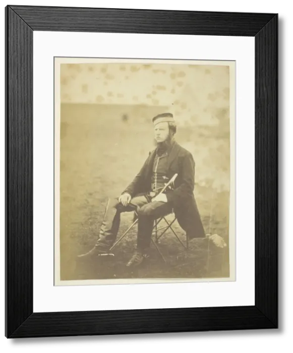 Framed Print : Sir John Miller Adye (1819-1900), General; taken at the Crimea, 1855 Framed Print : Sir John Miller Adye (1819-1900), General; taken at the Crimea, 1855