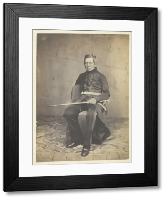 Framed Print : Sir Jno Fox Burgoyne (1782-1871), Field Marshal, Taken at the Crimea, 1855 Framed Print : Sir Jno Fox Burgoyne (1782-1871), Field Marshal, Taken at the Crimea, 1855