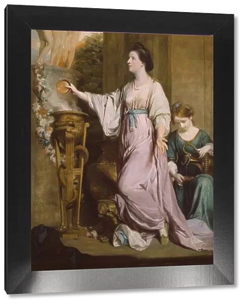 Lady Sarah Bunbury Sacrificing to the Graces, 1763-65. Creator: Sir Joshua Reynolds