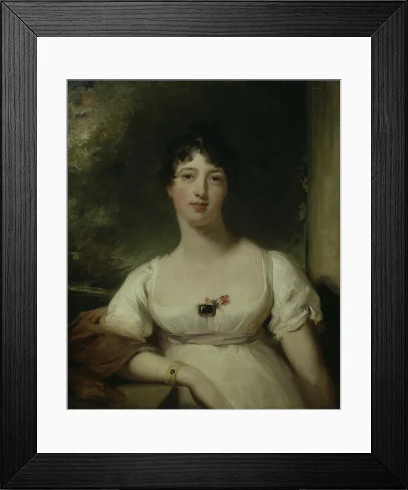Framed Print : Anna Maria Dashwood, later Marchioness of Ely, c. 1805. Creator: Thomas Lawrence Framed Print : Anna Maria Dashwood, later Marchioness of Ely, c. 1805. Creator: Thomas Lawrence