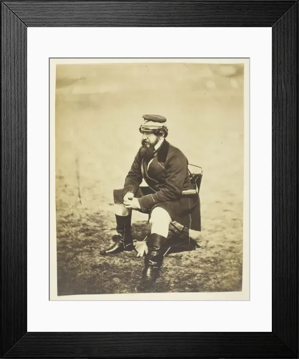 Framed Print : Thomas Graham Russell (1748-1843), General, Taken at the Crimea, 1855 Framed Print : Thomas Graham Russell (1748-1843), General, Taken at the Crimea, 1855