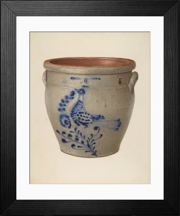 Framed Print : Crock, c. 1941. Creator: Isadore Goldberg