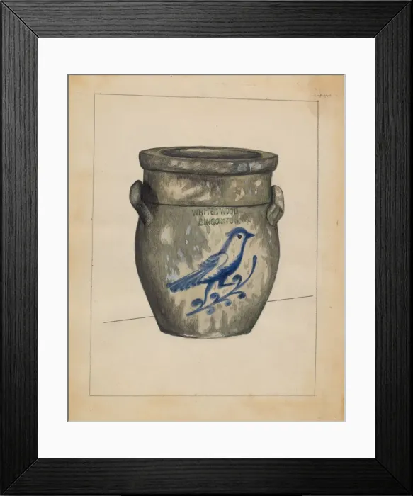 Framed Print : Jar, c. 1936. Creator: Jules Lefevere Framed Print : Jar, c. 1936. Creator: Jules Lefevere