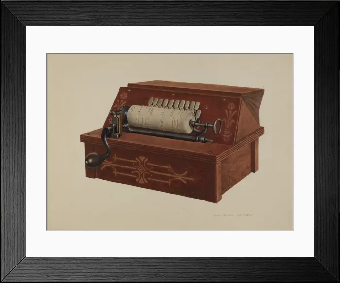 Framed Print : Melodeon, c. 1939. Creator: Regina Henderer Framed Print : Melodeon, c. 1939. Creator: Regina Henderer
