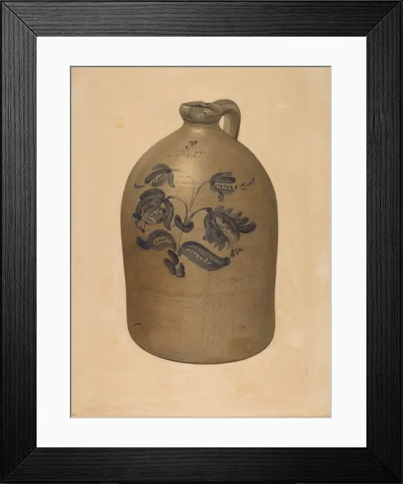 Framed Print : Jug, c. 1941. Creator: Nicholas Amantea Framed Print : Jug, c. 1941. Creator: Nicholas Amantea