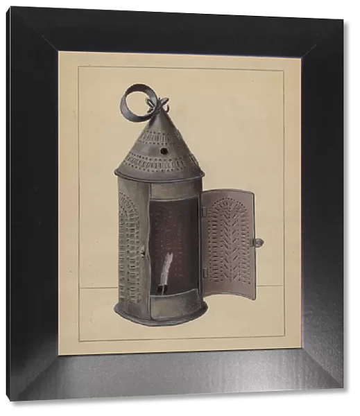 Lantern, 1936. Creator: Holger Hansen