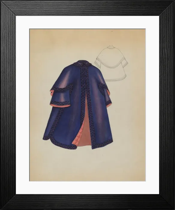 Framed Print : Childs Coat, c. 1937. Creator: Dorothy Gernon Framed Print : Childs Coat, c. 1937. Creator: Dorothy Gernon