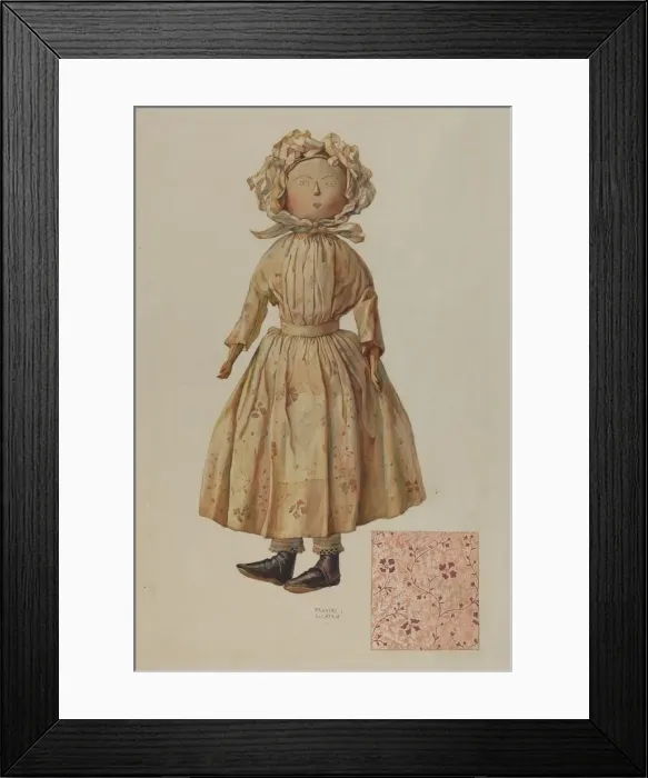 Framed Print : Rag Doll, 1935 / 1942. Creator: Frances Lichten Framed Print : Rag Doll, 1935 / 1942. Creator: Frances Lichten