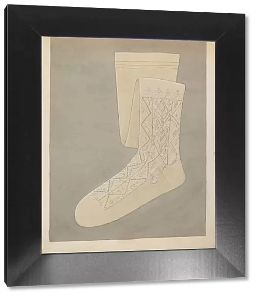 Stockings, c. 1937. Creator: Rosalia Lane