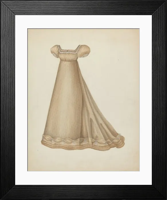 Framed Print : Wedding Dress, 1935 / 1942. Creator: Gertrude Lemberg Framed Print : Wedding Dress, 1935 / 1942. Creator: Gertrude Lemberg