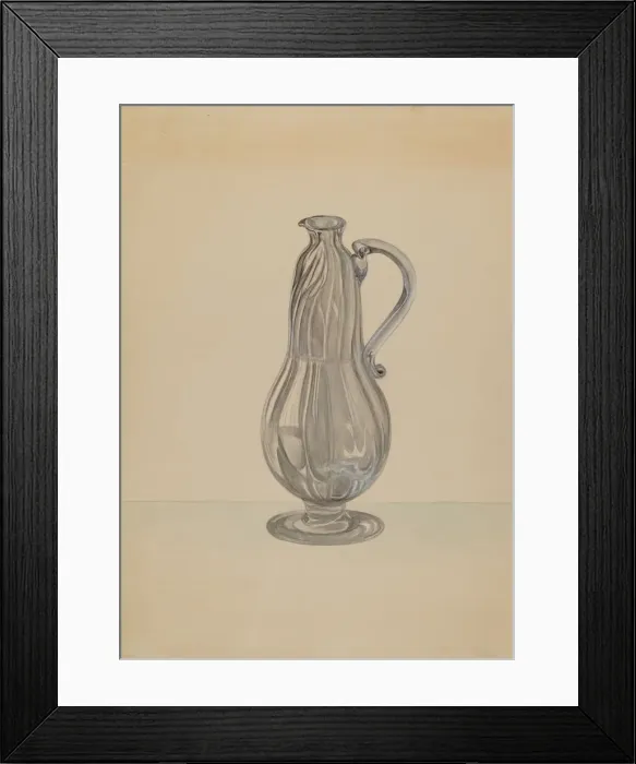 Framed Print : Pitcher, 1935 / 1942. Creator: Gertrude Lemberg Framed Print : Pitcher, 1935 / 1942. Creator: Gertrude Lemberg