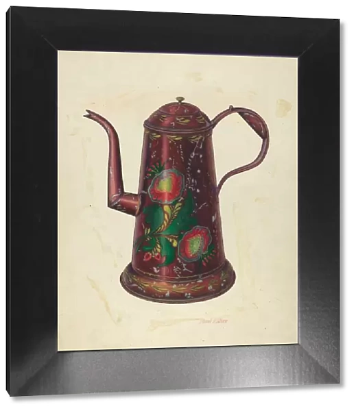Tin Teapot, c. 1939. Creator: Frank Gray