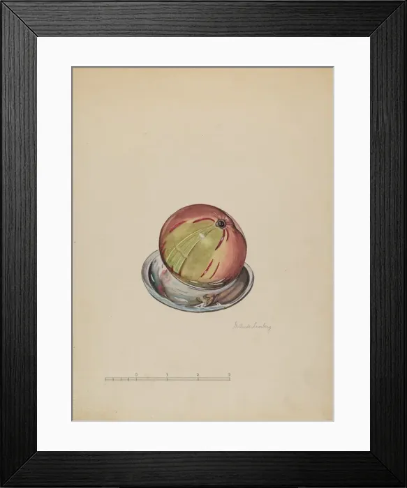 Framed Print : Paper Weight, c. 1936. Creator: Gertrude Lemberg Framed Print : Paper Weight, c. 1936. Creator: Gertrude Lemberg