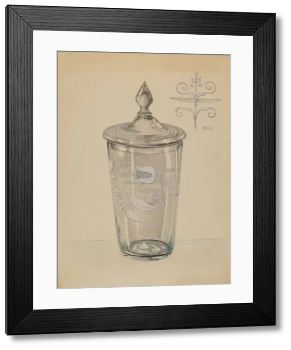 Framed Print : Covered Flip, c. 1936. Creator: Gertrude Lemberg Framed Print : Covered Flip, c. 1936. Creator: Gertrude Lemberg