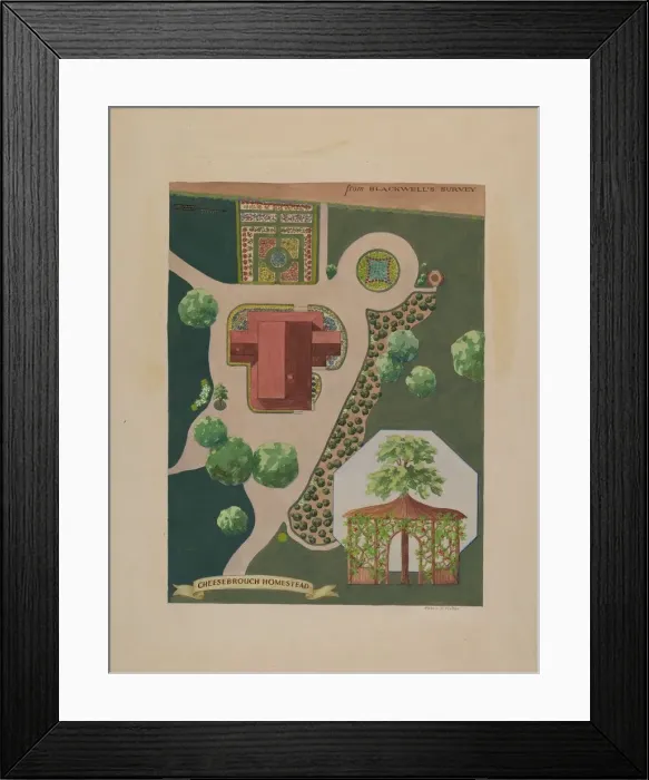 Framed Print : Cheeseborough Estate, c. 1936. Creator: Helen Miller Framed Print : Cheeseborough Estate, c. 1936. Creator: Helen Miller