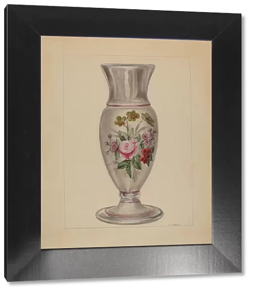 Vase, c. 1940. Creator: Gertrude Lemberg