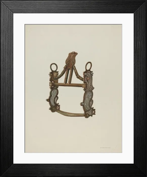 Framed Print : Bit, 1935 / 1942. Creator: William Kieckhofel Framed Print : Bit, 1935 / 1942. Creator: William Kieckhofel