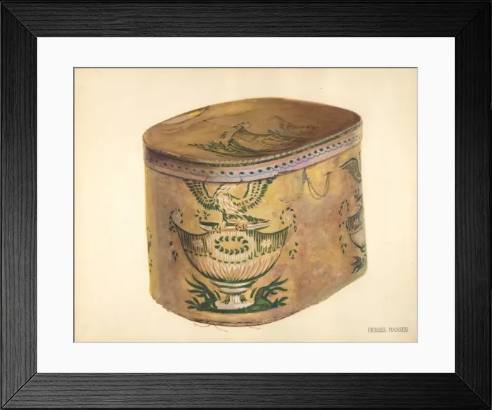 Framed Print : Bandbox, c. 1939. Creator: Holger Hansen Framed Print : Bandbox, c. 1939. Creator: Holger Hansen