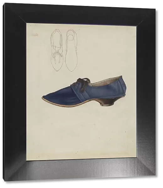Womans Shoe, 1935  /  1942. Creator: Joseph Goldberg