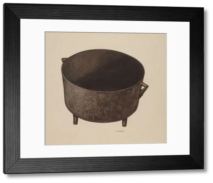 Framed Print : Dutch Bake Oven, 1935 / 1942. Creator: Violet Hartenstein Framed Print : Dutch Bake Oven, 1935 / 1942. Creator: Violet Hartenstein