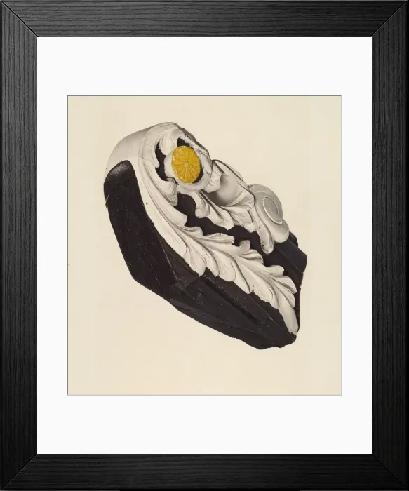 Framed Print : Billet Head, c. 1939. Creator: Joseph Goldberg Framed Print : Billet Head, c. 1939. Creator: Joseph Goldberg