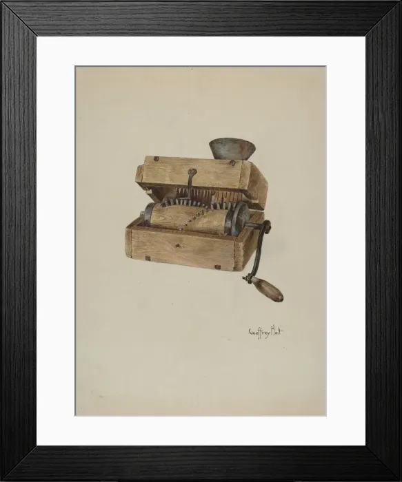 Framed Print : Meat Grinder, c. 1939. Creator: Geoffrey Holt Framed Print : Meat Grinder, c. 1939. Creator: Geoffrey Holt