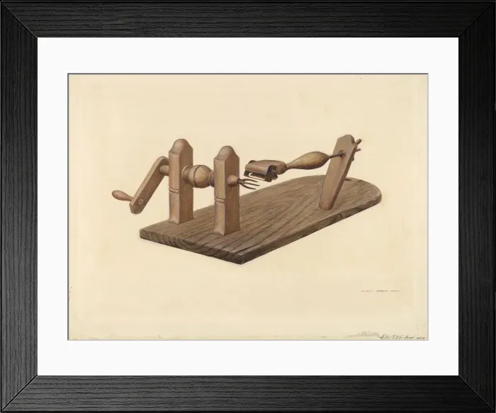 Framed Print : Apple Peeler, c. 1939. Creator: Henrietta S. Hukill Framed Print : Apple Peeler, c. 1939. Creator: Henrietta S. Hukill