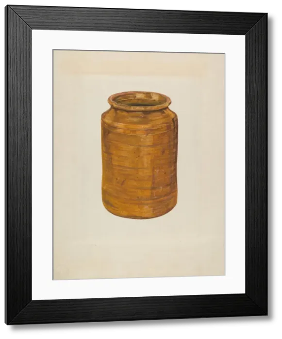 Framed Print : Eardley Jar, 1938. Creator: Frank J Mace Framed Print : Eardley Jar, 1938. Creator: Frank J Mace