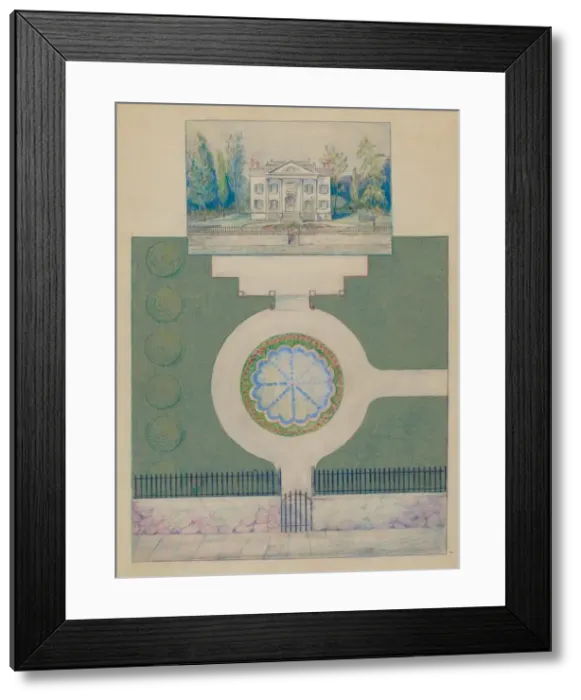 Framed Print : Coster House, c. 1936. Creator: Meyer Goldbaum Framed Print : Coster House, c. 1936. Creator: Meyer Goldbaum