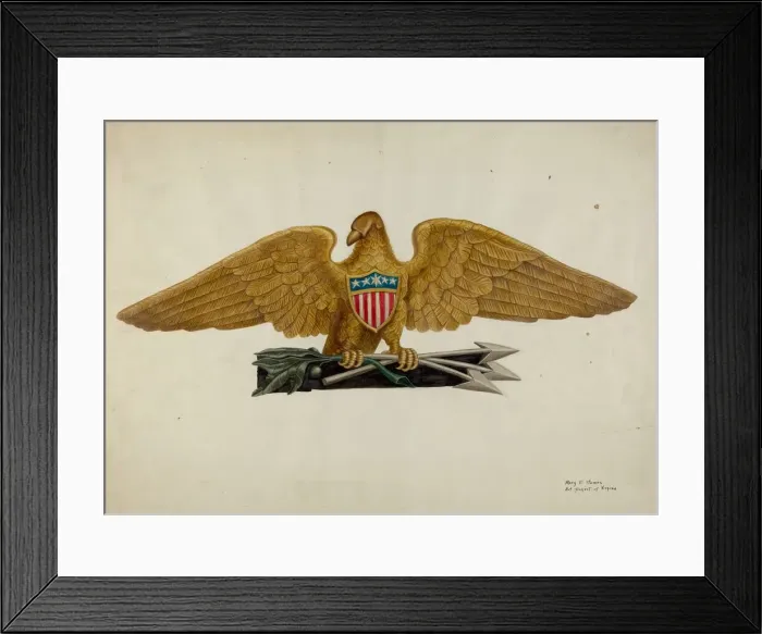 Framed Print : Stern Board, c. 1940. Creator: Mary E Humes Framed Print : Stern Board, c. 1940. Creator: Mary E Humes