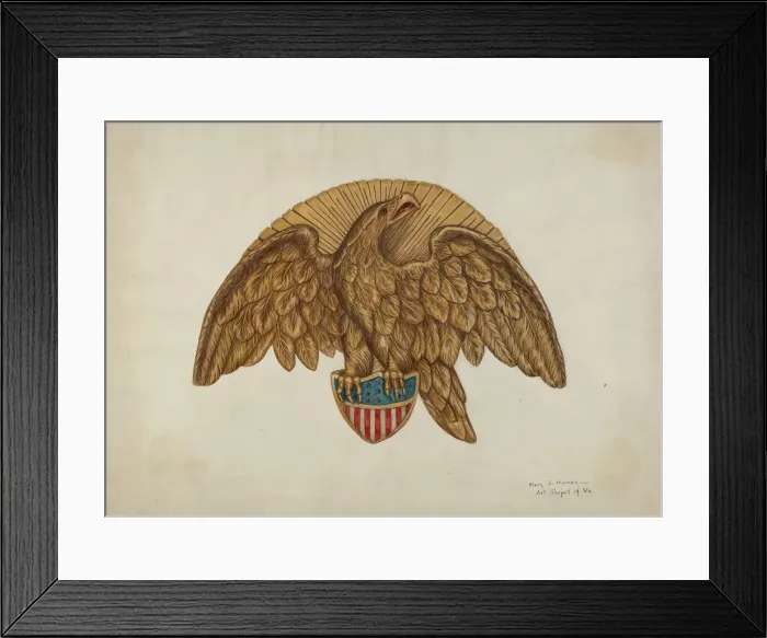Framed Print : Stern Board, c. 1940. Creator: Mary E Humes Framed Print : Stern Board, c. 1940. Creator: Mary E Humes