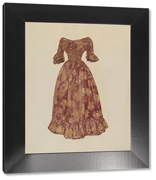 Dress, c. 1938. Creator: Irene Lawson