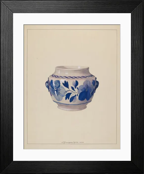 Framed Print : Sugar Bowl, 1936. Creator: J. Howard Iams Framed Print : Sugar Bowl, 1936. Creator: J. Howard Iams