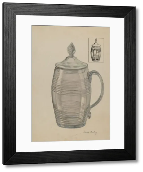 Framed Print : Mug, 1935 / 1942. Creator: Gertrude Lemberg Framed Print : Mug, 1935 / 1942. Creator: Gertrude Lemberg
