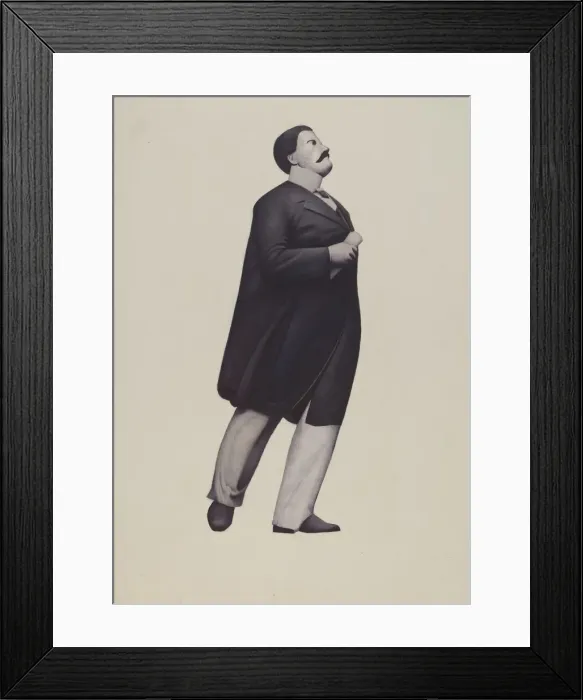 Framed Print : Figurehead: Samuel Skolfield, 1935  /  1942. Creator: Joseph Goldberg