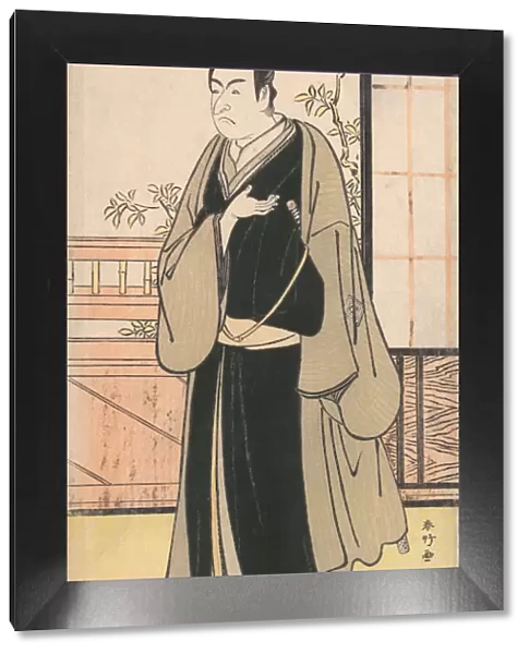 The Actor Ichikawa Monnosuke II as a Kyokaku, ca. 1777. Creator: Katsukawa Shunko