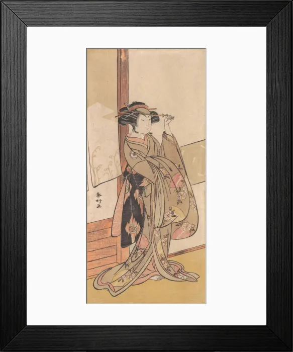 Framed Print : Iwai Hanshiro IV, ca. 1775. Creator: Katsukawa Shunko Framed Print : Iwai Hanshiro IV, ca. 1775. Creator: Katsukawa Shunko