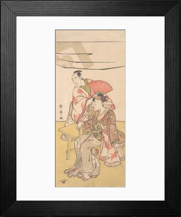 Framed Print : The Second Bando Mitsugoro in the Role of Soga no Juro Sukenari, ca. 1793-95 Framed Print : The Second Bando Mitsugoro in the Role of Soga no Juro Sukenari, ca. 1793-95