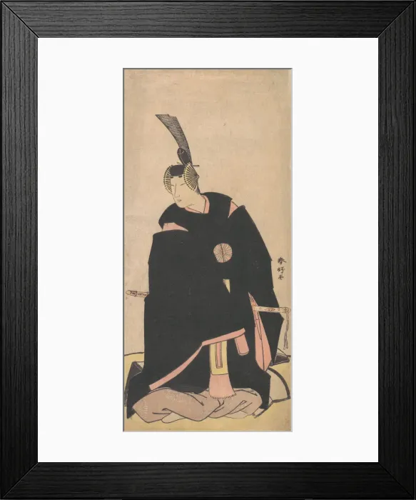 Framed Print : The Actor Nakamura Tomijuro, ca. 1790. Creator: Katsukawa Shunko Framed Print : The Actor Nakamura Tomijuro, ca. 1790. Creator: Katsukawa Shunko