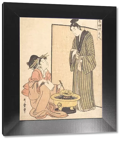 The Seventh Hour of the Night, ca. 1800. Creator: Kitagawa Utamaro