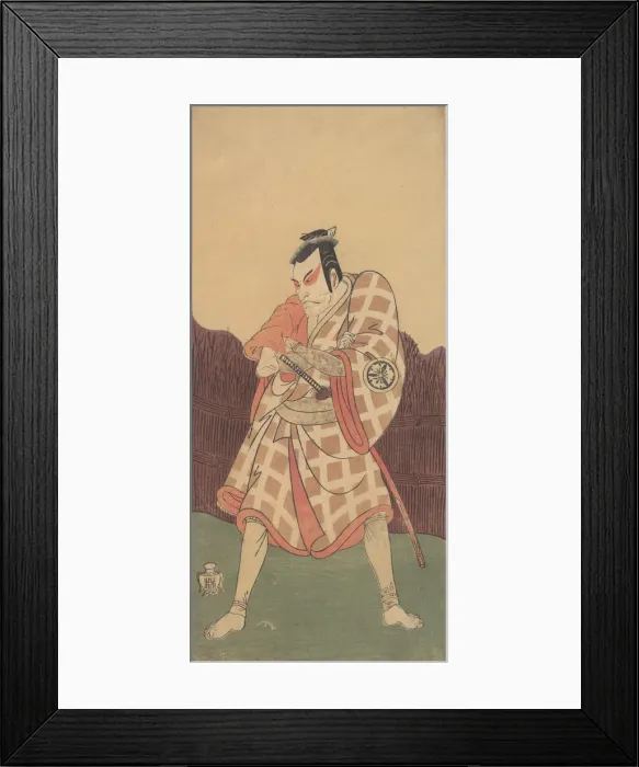 Framed Print : The Third Matsumoto Koshiro in the Role of Matsuomaru in Sugawara, summer, 1768. Creator: Shunsho. The Third Matsumoto Koshiro in the Role of Matsuomaru in Sugawara, summer, 1768. Creator: Shunsho Framed Print : The Third Matsumoto Koshiro in the Role of Matsuomaru in Sugawara, summer, 1768. Creator: Shunsho. The Third Matsumoto Koshiro in the Role of Matsuomaru in Sugawara, summer, 1768. Creator: Shunsho