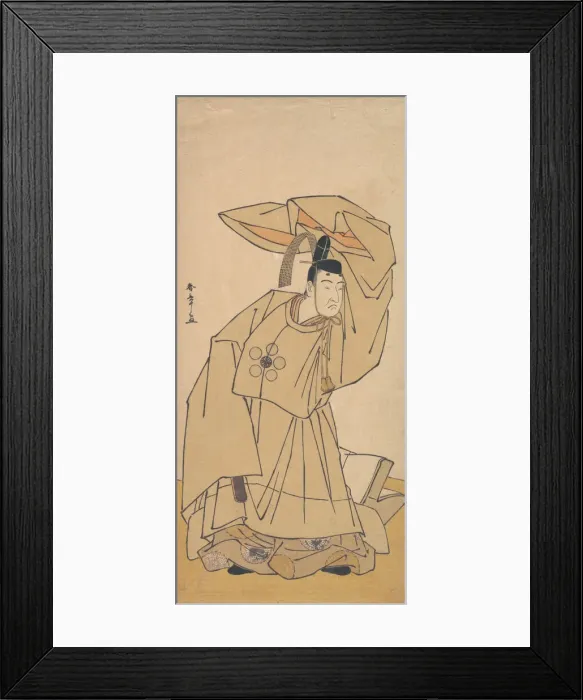 Framed Print : The First Nakamura Nakazo in the Role of Kanshojo, 1780. Creator: Shunsho Framed Print : The First Nakamura Nakazo in the Role of Kanshojo, 1780. Creator: Shunsho