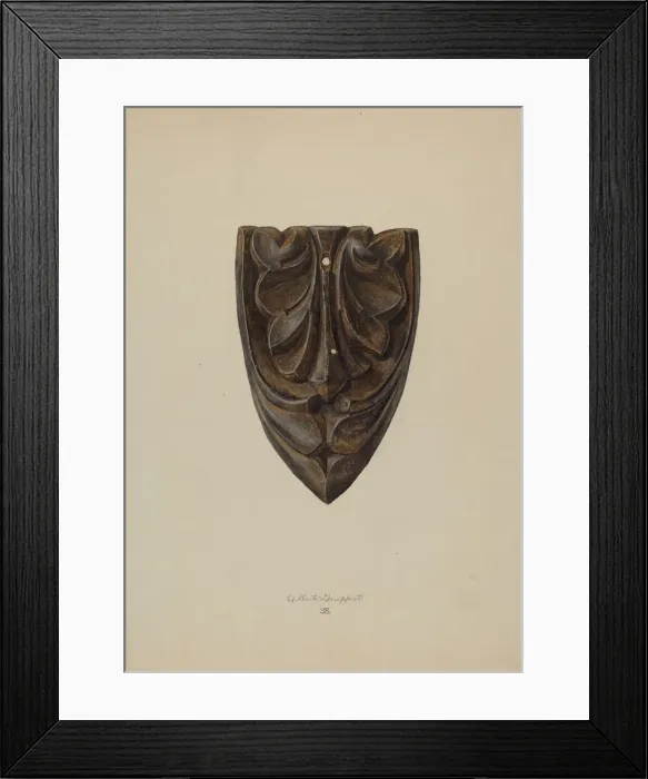 Framed Print : Crowning Leaf, 1938. Creator: Albert Geuppert Framed Print : Crowning Leaf, 1938. Creator: Albert Geuppert