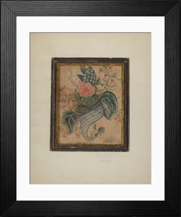 Framed Print : Watercolor Painting, c. 1939. Creator: Cora Parker Framed Print : Watercolor Painting, c. 1939. Creator: Cora Parker