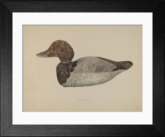 Framed Print : Decoy Duck #1, 1938. Creator: Lloyd Charles Lemcke Framed Print : Decoy Duck #1, 1938. Creator: Lloyd Charles Lemcke