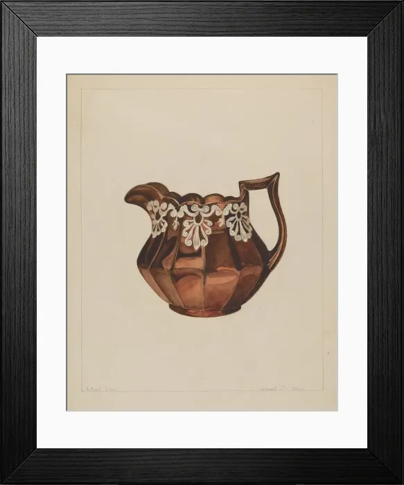 Framed Print : Pitcher, c. 1936. Creator: Samuel O. Klein Framed Print : Pitcher, c. 1936. Creator: Samuel O. Klein