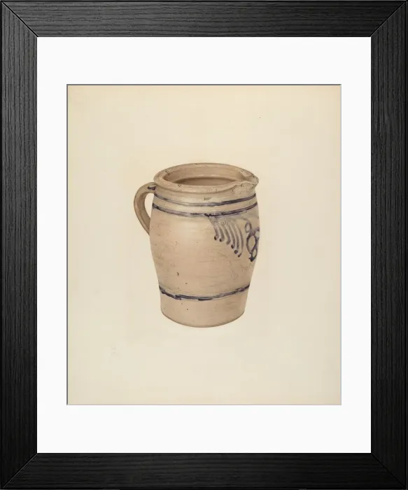 Framed Print : Pitcher, c. 1939. Creator: Isadore Goldberg Framed Print : Pitcher, c. 1939. Creator: Isadore Goldberg