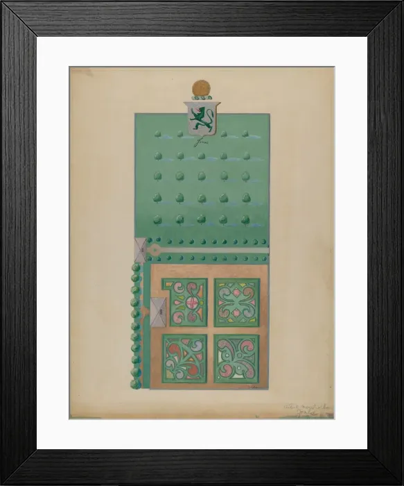 Framed Print : Thomas Jones Estate, c. 1936. Creator: Meyer Goldbaum Framed Print : Thomas Jones Estate, c. 1936. Creator: Meyer Goldbaum
