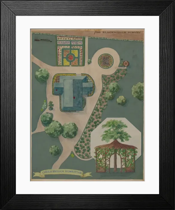 Framed Print : Cheeseborough Estate, c. 1936. Creator: Helen Miller Framed Print : Cheeseborough Estate, c. 1936. Creator: Helen Miller